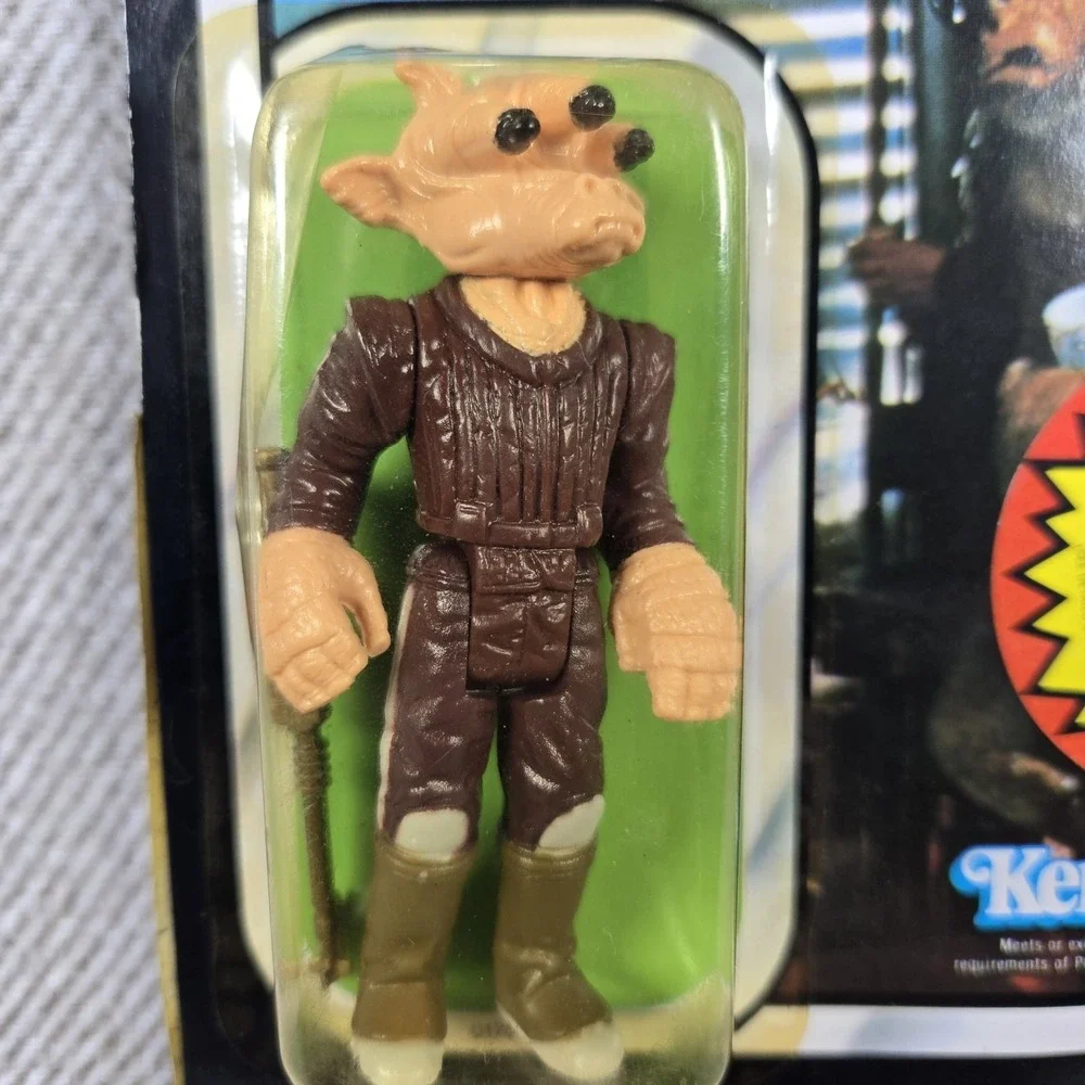 Vintage 1983 Kenner Star Wars Return/Jedi Ree-Yees 79 back w/Free Anakin Sticker